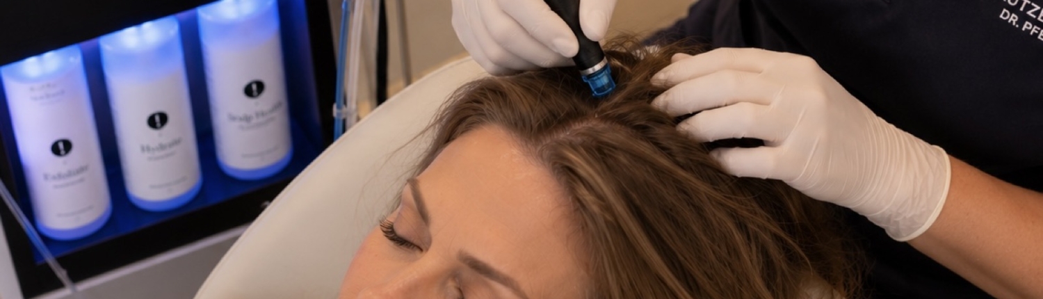 Keravive-Kopfhautbehandlung mit HydraFacial-Technologie